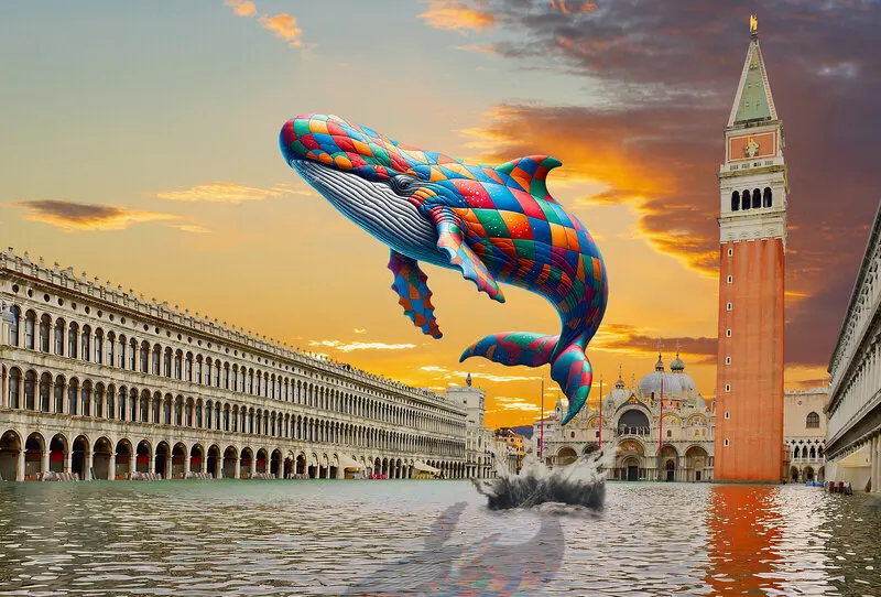 High Tide in Venice av Jörgen Thornberg