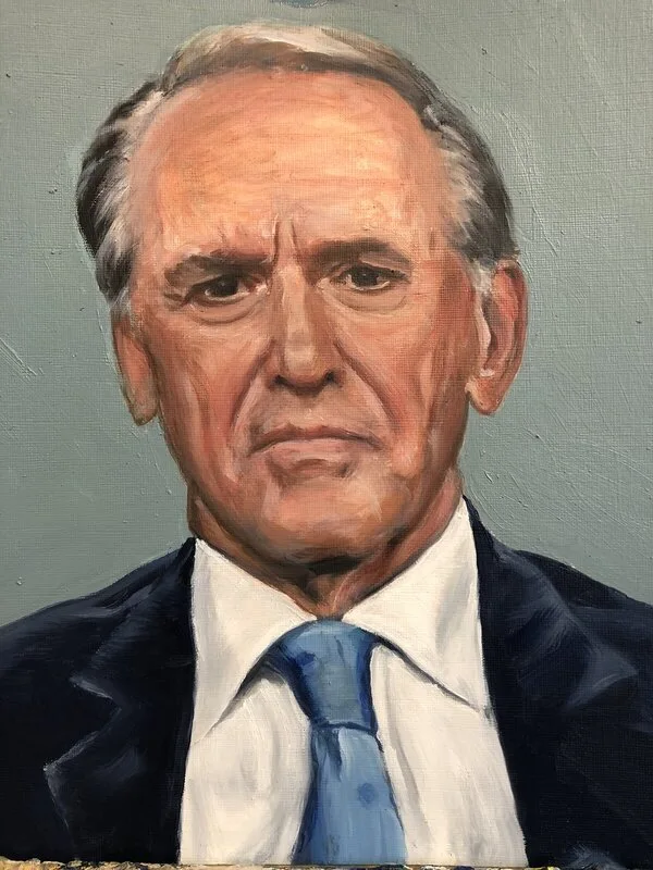 Oljemålning Jan av Lars Wedholm