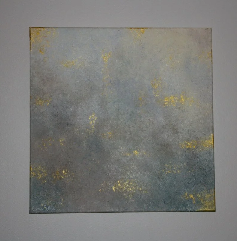 Akrylmålning Dimman av Emma Stoltz