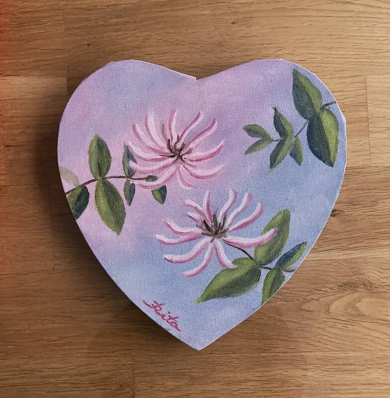 Oljemålning av Rita Börjesson