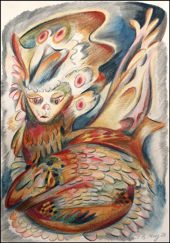 The Sad Fish av Charles Benjamin May