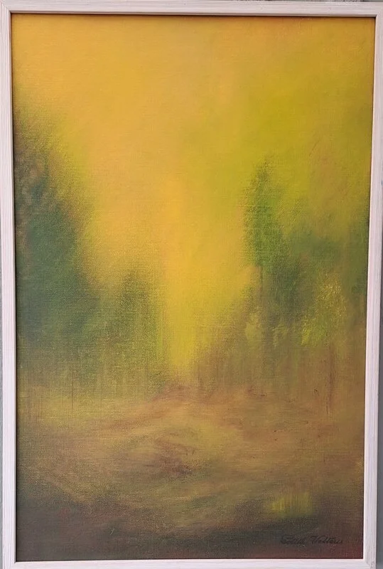 Akrylmålning Nr 23 av Edith Wetteus