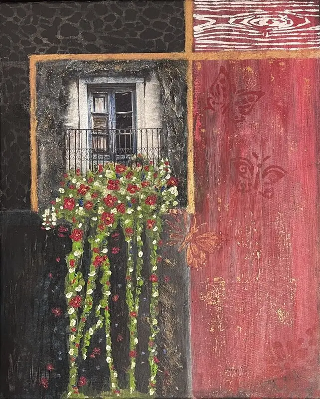 Fransk balkong av Jorunn Jacobsen Grangert