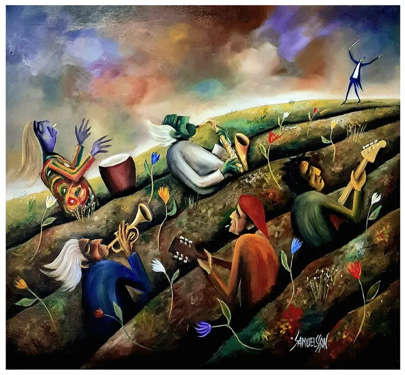 Orkesterdike av Janne Samuelsson