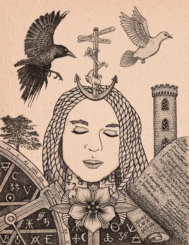 Chymische Zeiten | Hommage an C. Rosenkreuz av Nina Spiess
