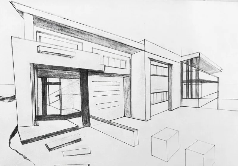 Modernt hus av Ahmad Al Zoghbi