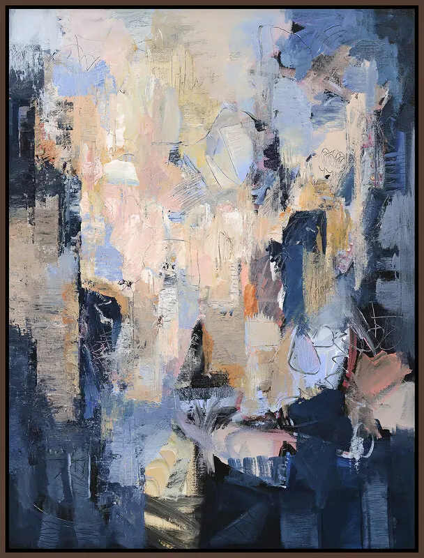 Akrylmålning Abstract no.2428 av Tomas Hammar