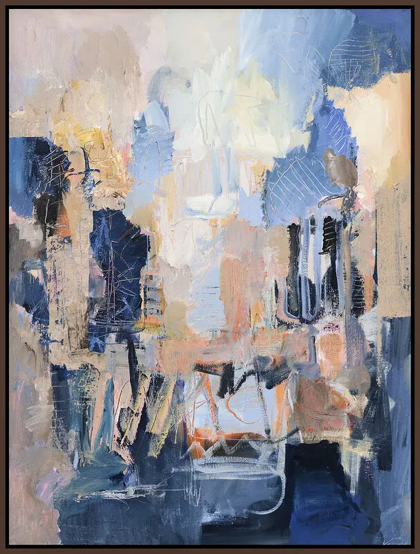 Akrylmålning Abstract no.2429 av Tomas Hammar
