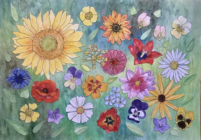 Midsommarblomster av Hanna Eliasson