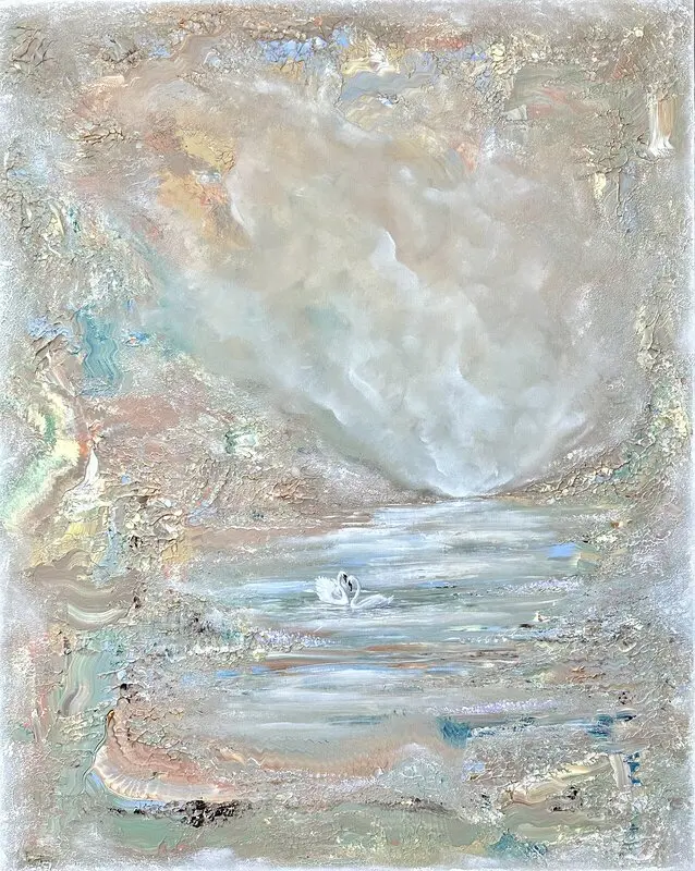 Akrylmålning No. 29 av AO