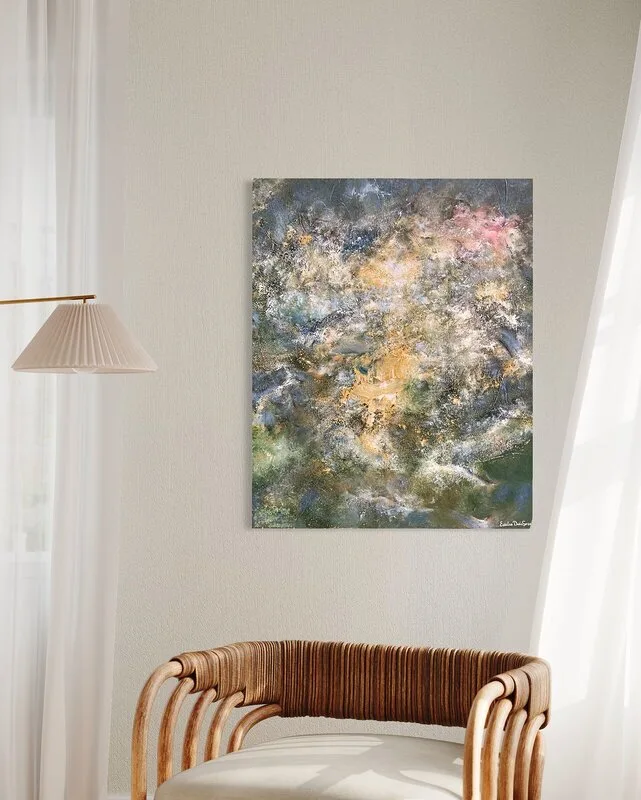 Akrylmålning Momenti av Emilia Buco Sorsa