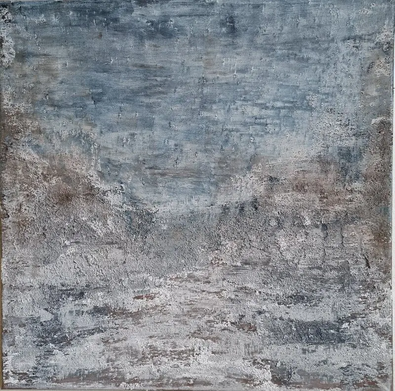 Abstrakt " The Sea" av Annsofi Alm
