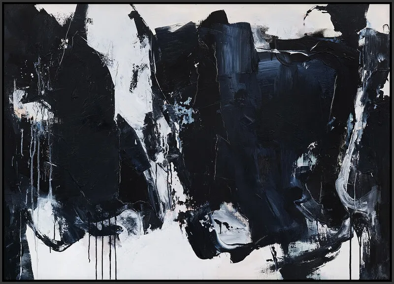 Akrylmålning Abstract No.2441 av Tomas Hammar