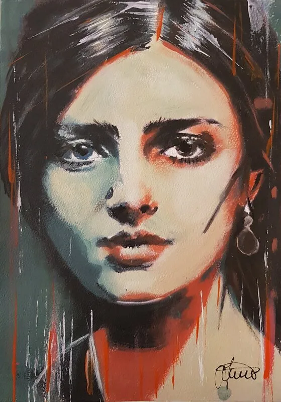 Akrylmålning Autumn Mood av Jonas Pehrsson