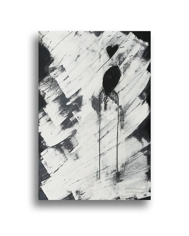 Akrylmålning av Adelina Nikolic