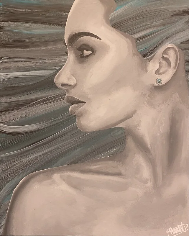 Akrylmålning Vindby - Nr 2 av Christian Prändel