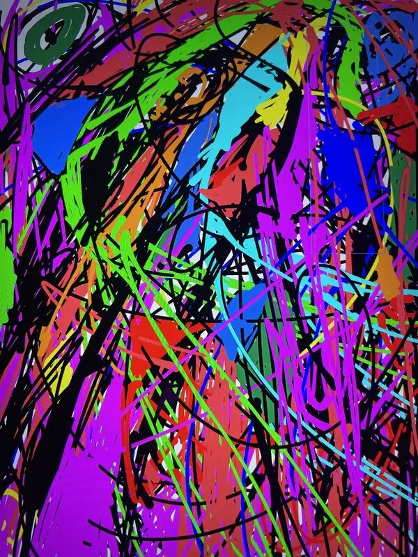 The Creator Gazing as His Invention Evolves av Jan-Eric Johansson