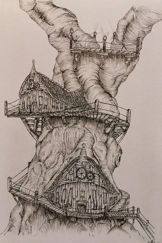 Tree steps to heaven av Sandra Bengtsson