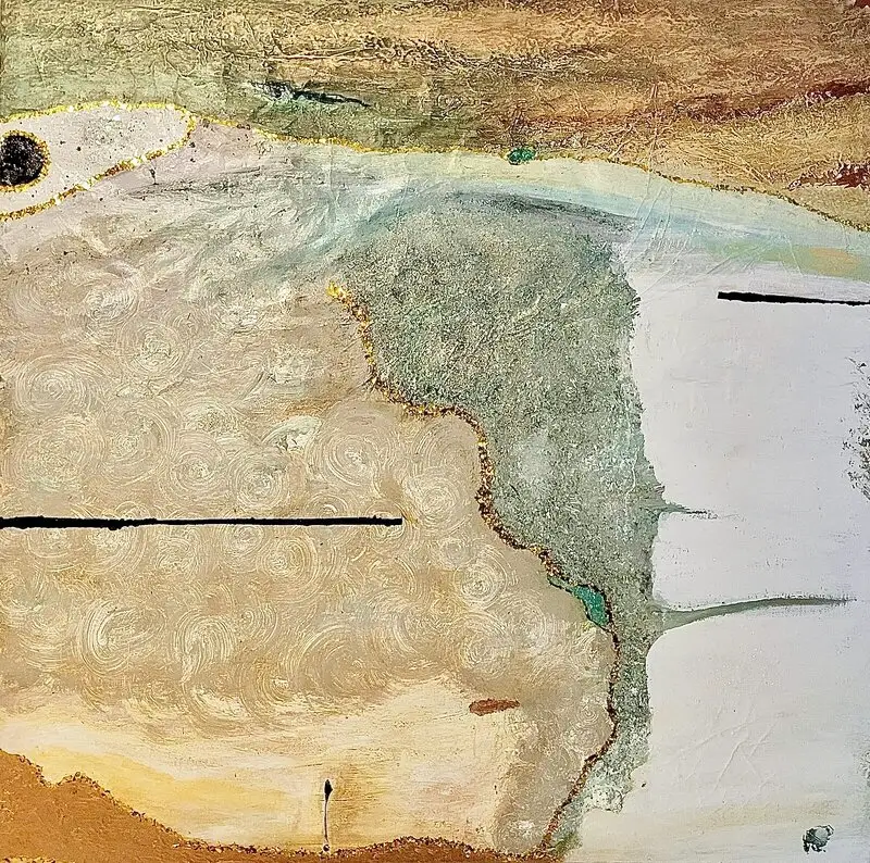 Akrylmålning Översikt av Minette Andersson