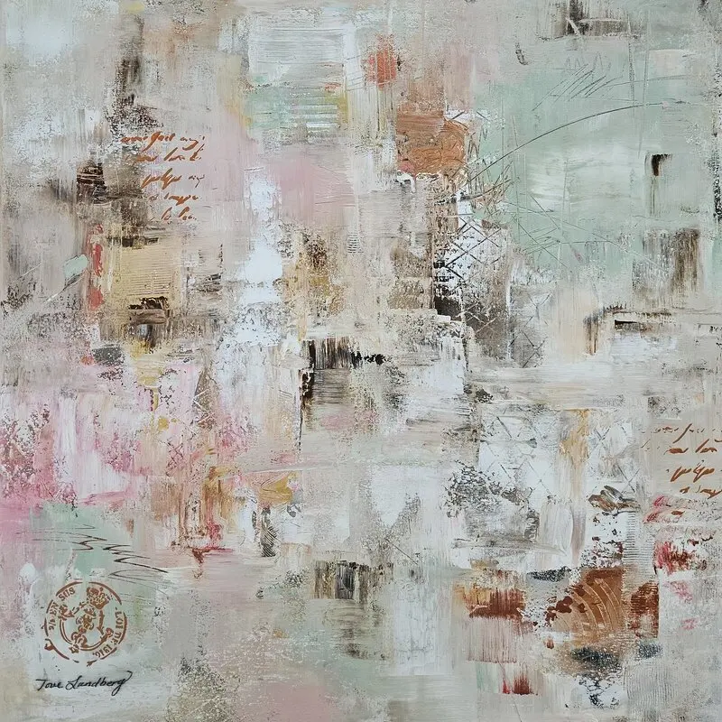 Akrylmålning Peace av Tove Landberg