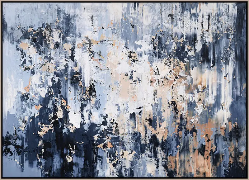 Akrylmålning Abstract No.2445 av Tomas Hammar