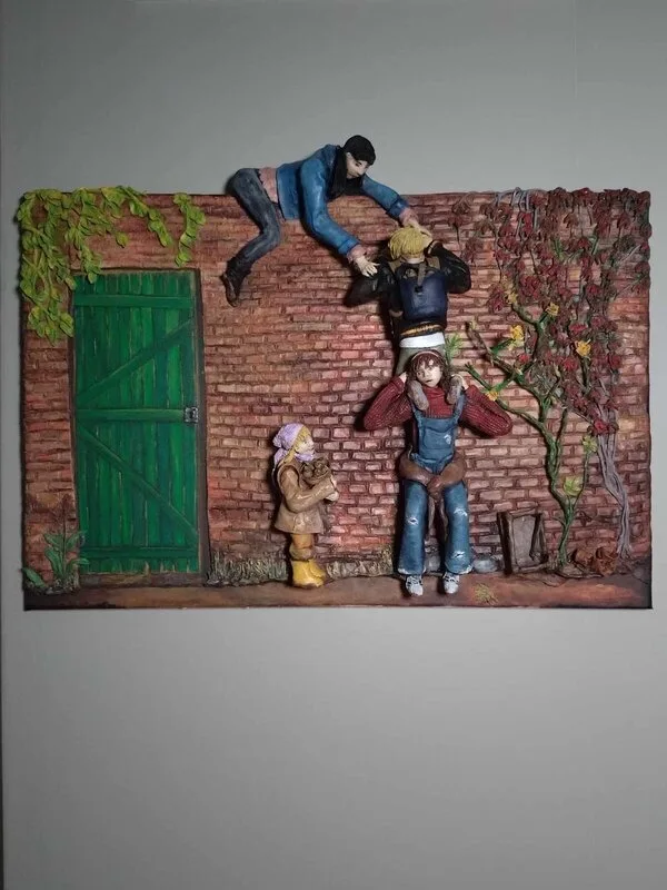 Busfrön i trädgården av Anna Zäch