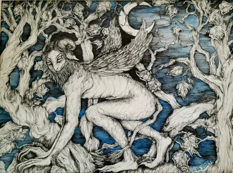 Winged Pan av Helena Ekroth