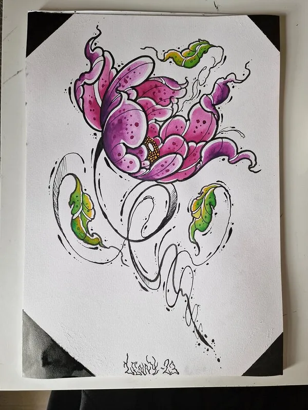 Flower 1000kr av Lenny Lindbäck