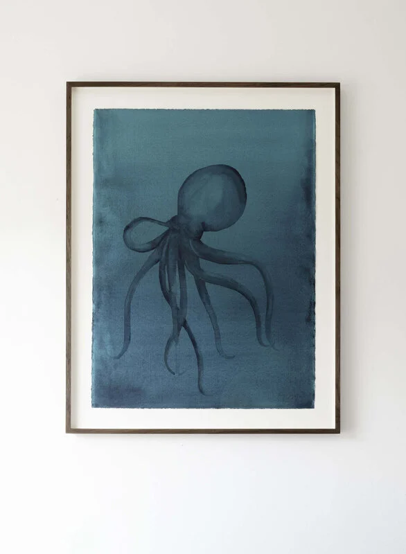 Akvarell Under oss av Lars Lengquist