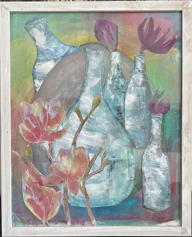 Collage av Lisbeth van Ginhoven
