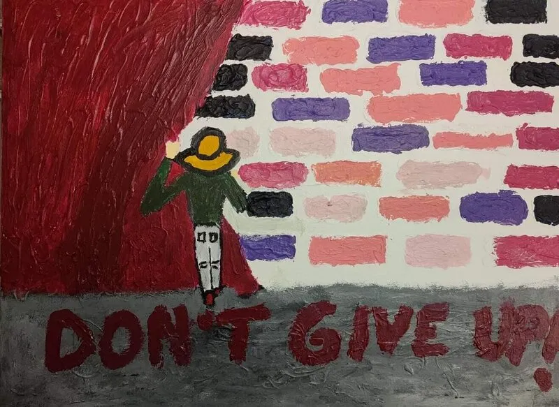 Don't give up av Pierre Fundahn