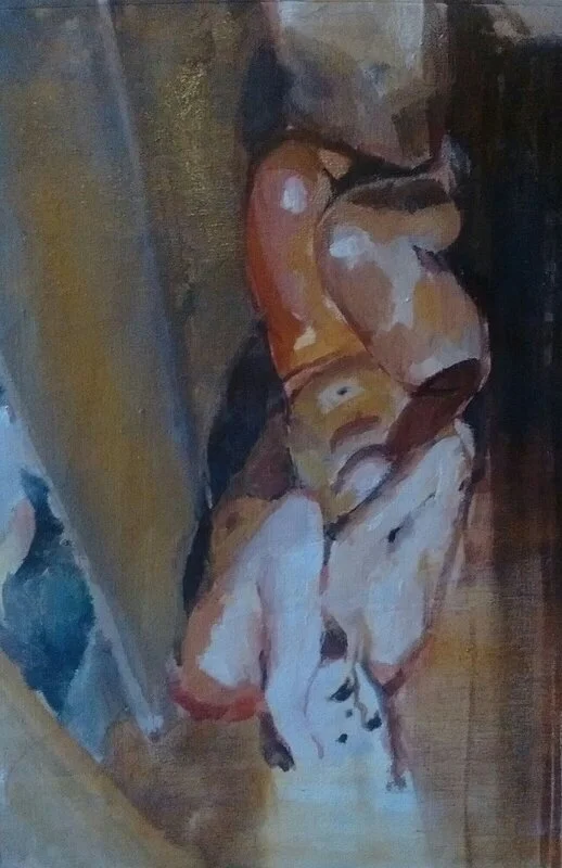 Oljemålning av Rolf