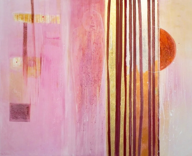 Oljemålning Komposition 2 av Mara Contardo