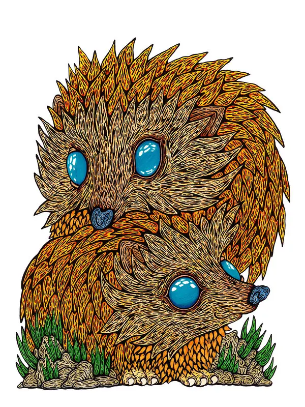 Headhog Buddies av Mikael Boman