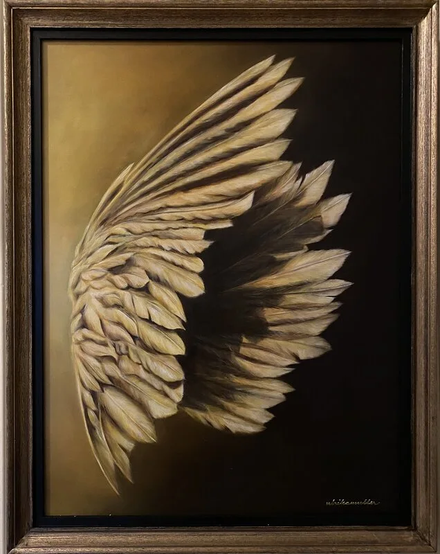 Oljemålning Returning to myself av Ulrika Muller