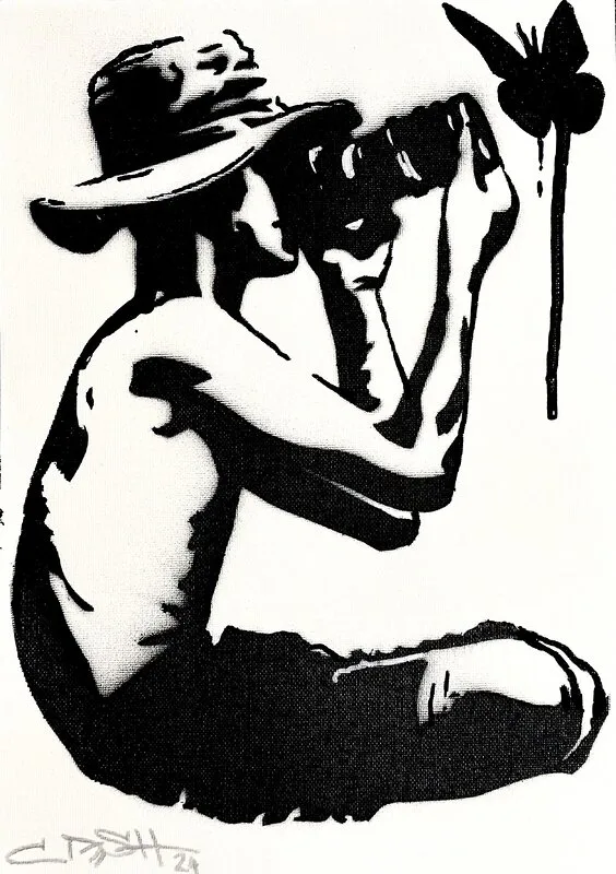 Black butterfly av Cash