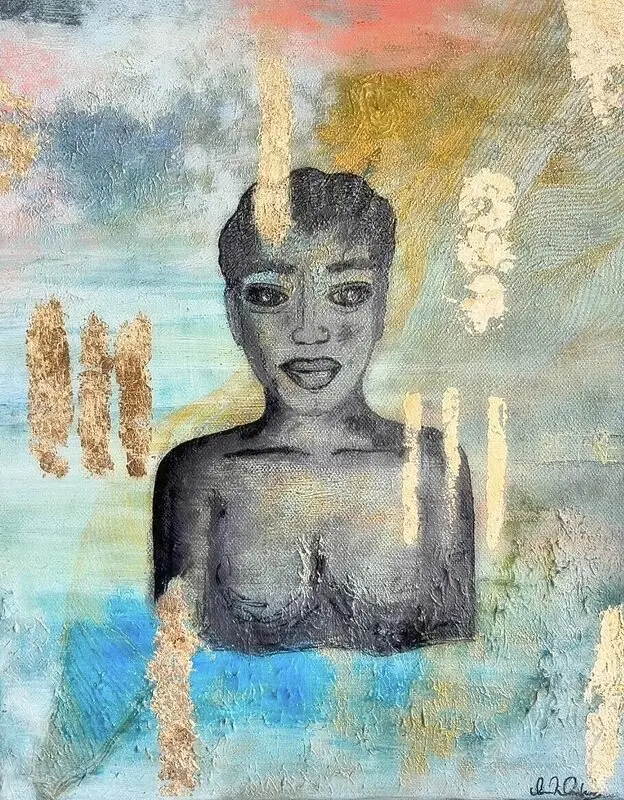 Akrylmålning — R E S I L I E N C E — av Anna Winberg