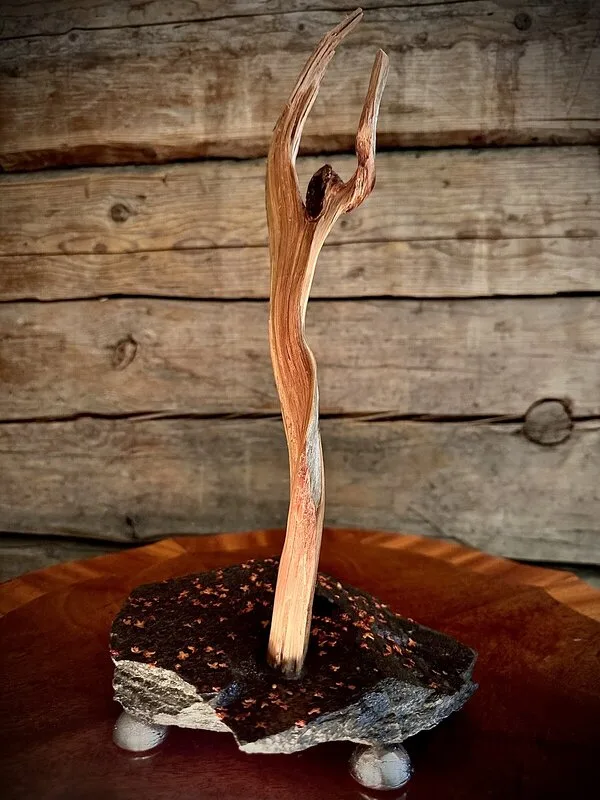 Skulptur Skriket av Christer Eriksson