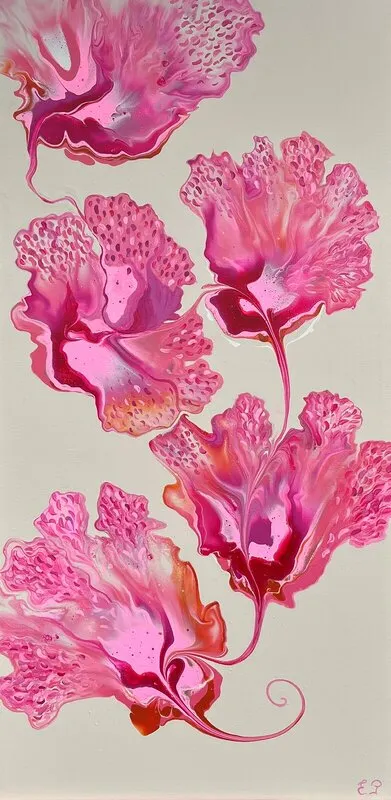 Akrylmålning Gratefulness 2 av Elena - EP Art Studio