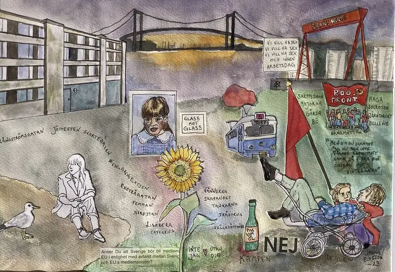 Hommage till B och G av Hanna Eliasson