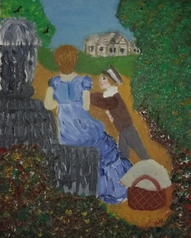 Oljemålning Morsdag av Mira Camilla Torberntsson