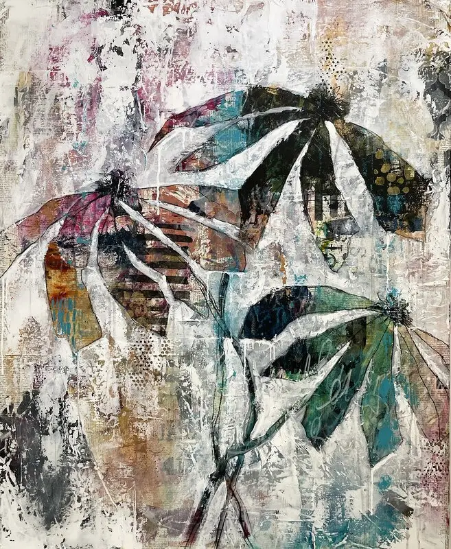 Floral Flow 42 av Jenny Grant