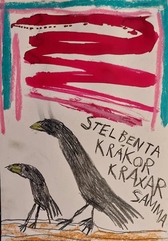 Stelbenta kråkor - 2024-12-09 av Mikael Jonsson