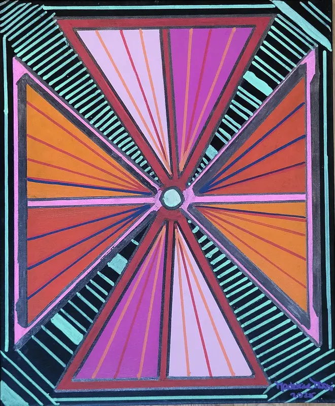 Akrylmålning Just for fun av Konst_igtpatapeterna Magni