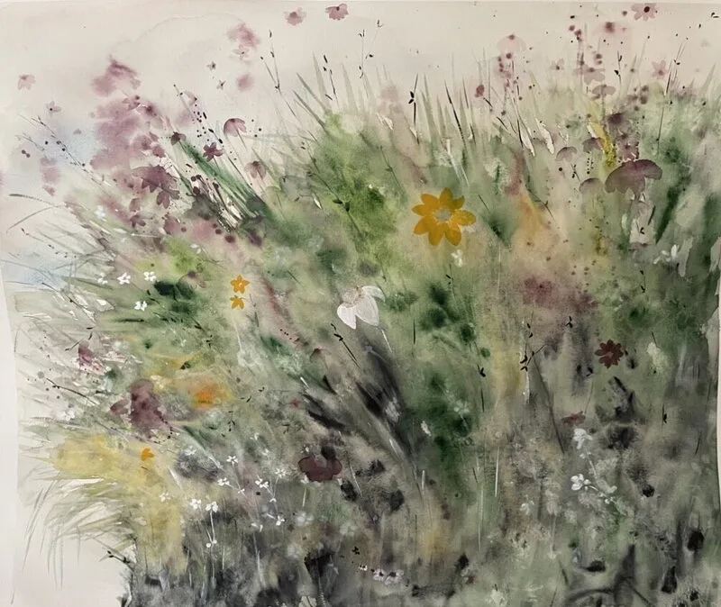 Akvarell Akvarell av Anna Elfverson Sjödahl