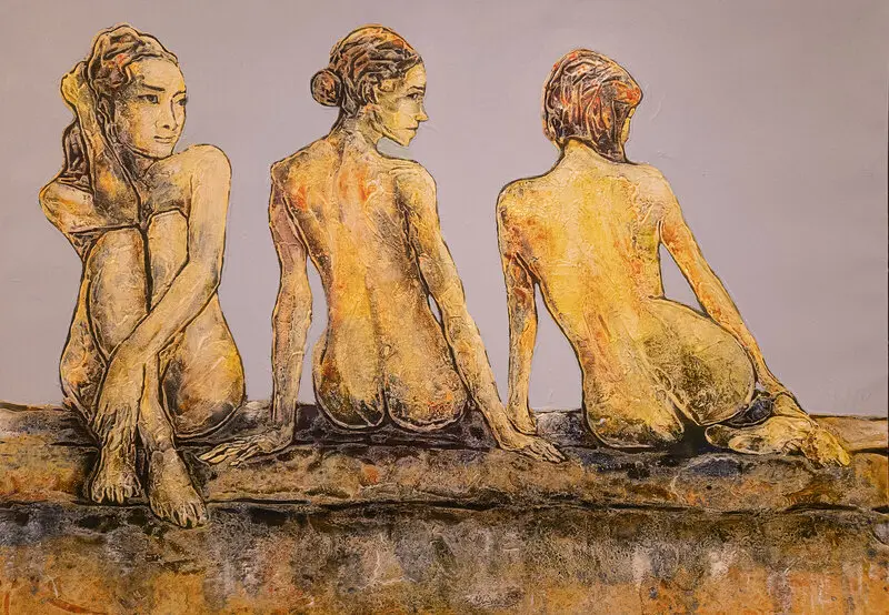 Three graces. Serie av Walfrido Valera