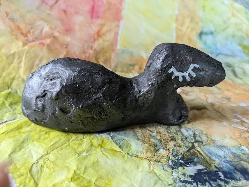 Skulptur Svart av Ingrid Astbo