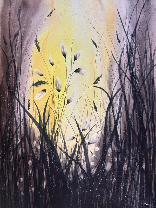 Akvarell av Desirée Rutqvist