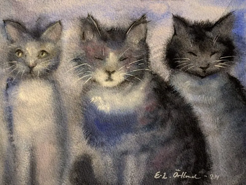 De tre av Eva-Lotta Örtlund