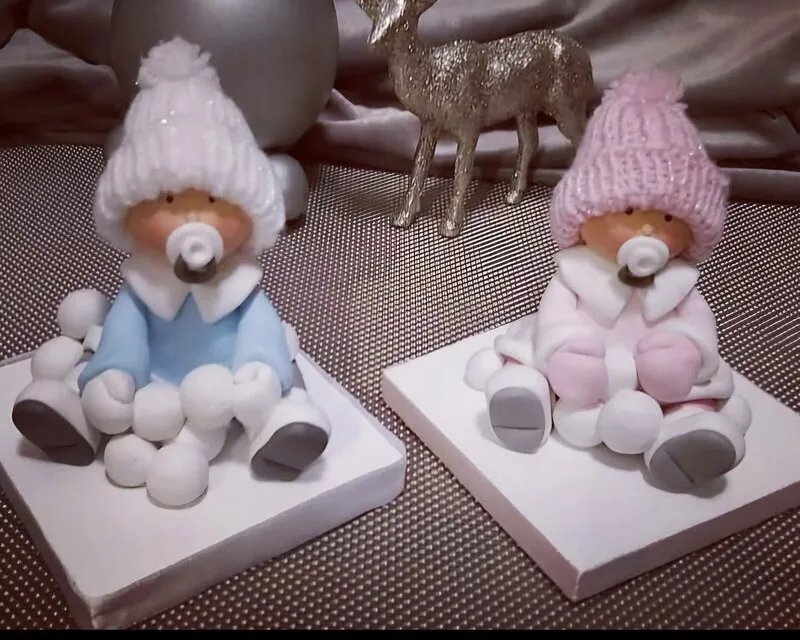 Skulptur Twins av Sofie M Håkansson